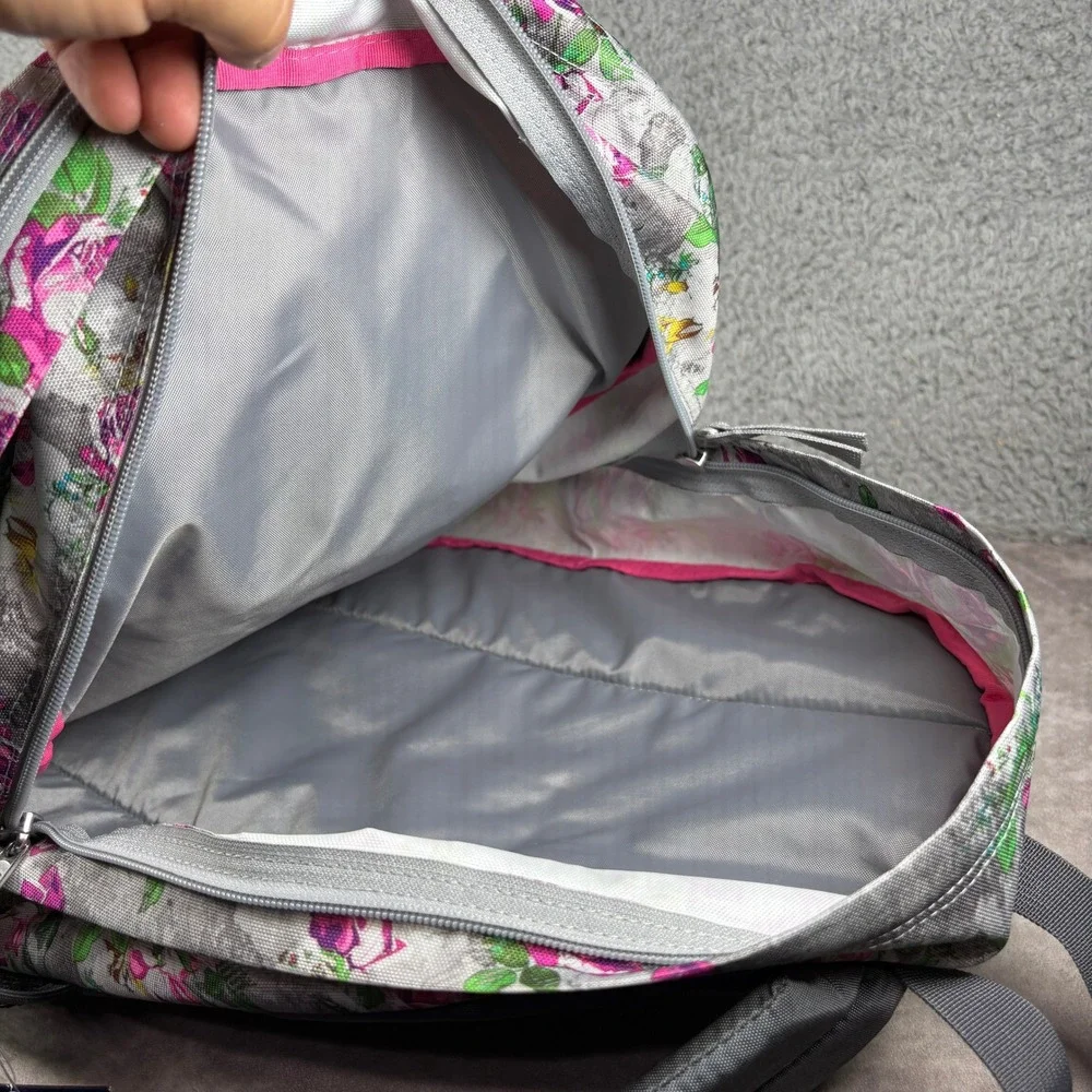 JanSport Backpack Unisex Large Multi Concrete Floral Big Student 34L JS00TDN70KL